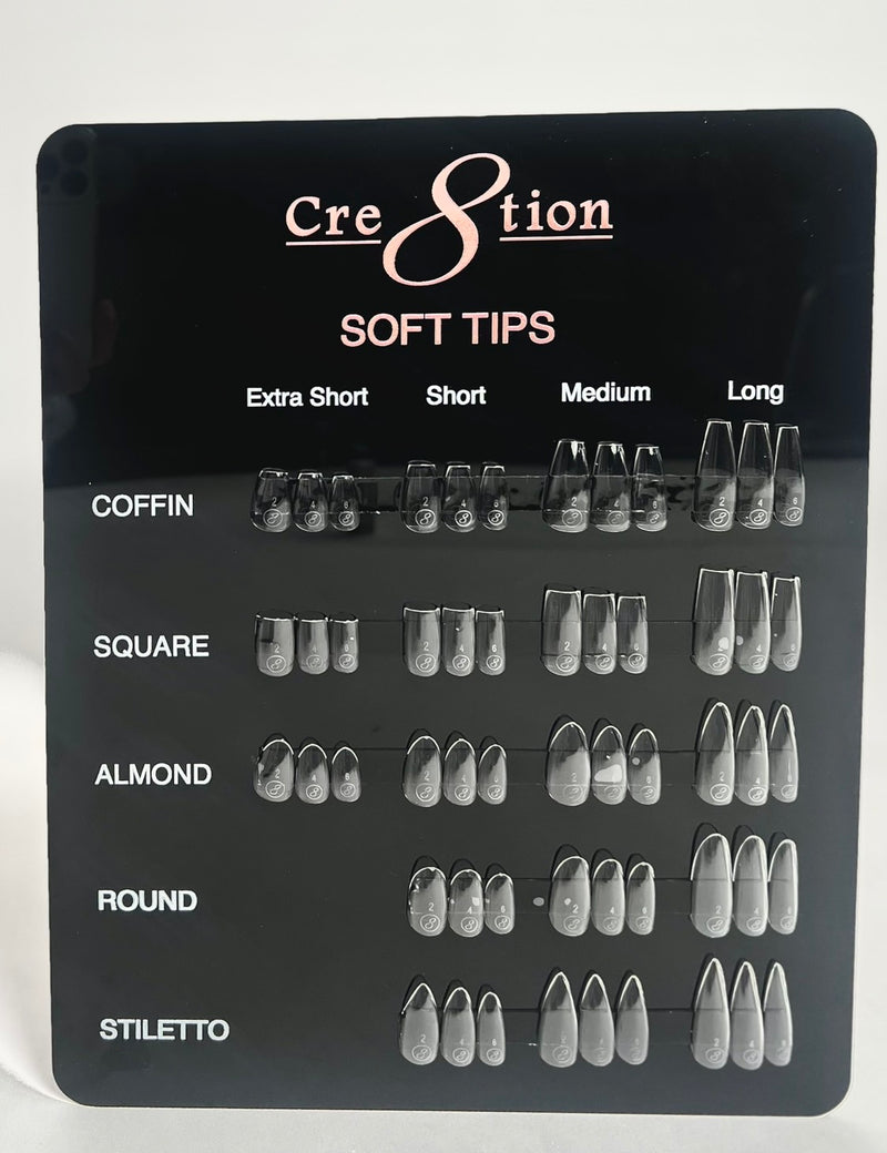 (COMING SOON) Cre8tion Soft Tip Counter Display Chart