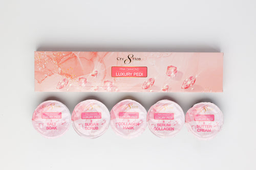 Cre8tion Luxury Pink Diamond Pedicure Spa
