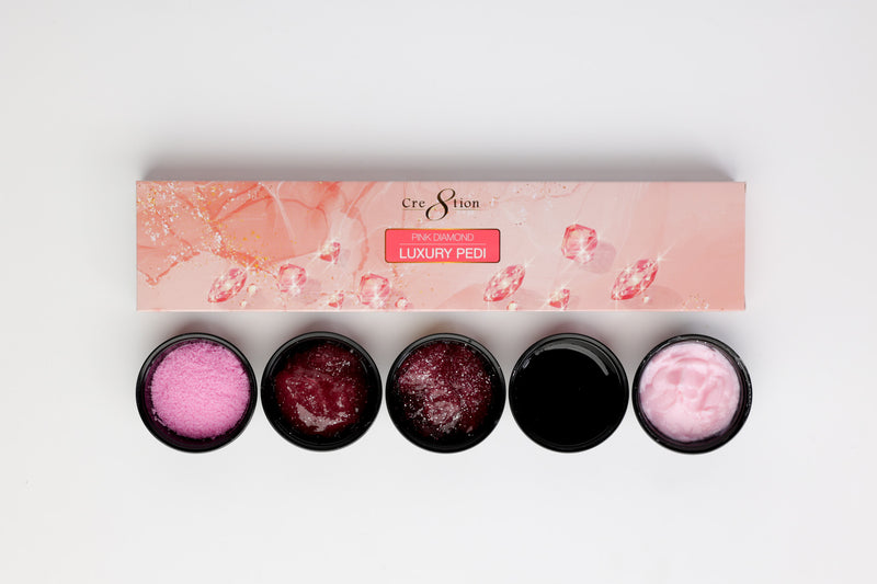 Cre8tion Luxury Pink Diamond Pedicure Spa