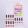 Cre8tion Hema Free Semi-Sheer Collection 0.5oz - Full Set 72 Colors with Color Book
