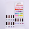 Cre8tion Hema Free Semi-Sheer Collection 0.5oz - Full Set 72 Colors with Color Book