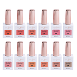 Cre8tion Hema Free Semi-Sheer Collection 0.5oz - Full Set 72 Colors with Color Book