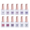 Cre8tion Hema Free Semi-Sheer Collection 0.5oz - Full Set 72 Colors with Color Book