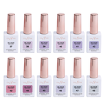 Cre8tion Hema Free Semi-Sheer Collection 0.5oz - Full Set 72 Colors with Color Book