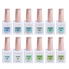Cre8tion Hema Free Semi-Sheer Collection 0.5oz - Full Set 72 Colors with Color Book