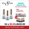 Cre8tion - Mermaid Collection - 54 Colors Collection - $8.00/each
