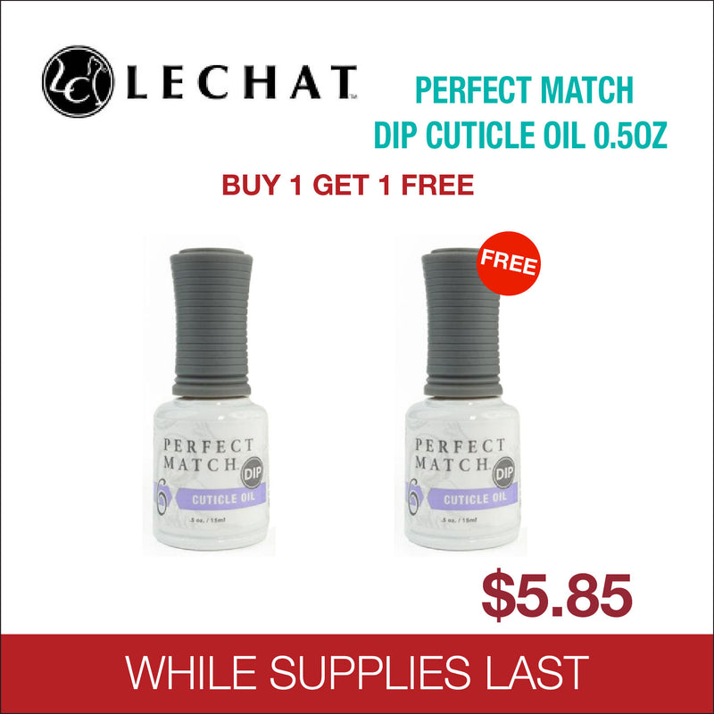 Lechat Perfect Match Dip Cuticle Oil 0.5oz - Buy 1 Get 1 Free