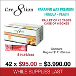Cre8tion Premium Paraffin Wax - 42 Cases