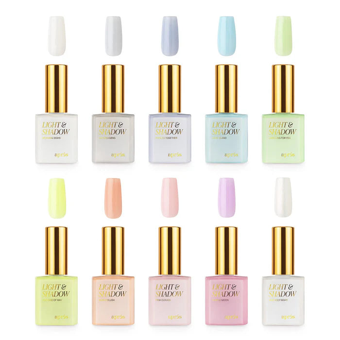 Apres - Light & Shadow Sheer Gel Couleur Collection 10ml - Summer (#501 - #510)