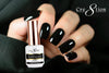 Cre8tion Soak Off Gel Super Black 8oz Refill - Buy 1 Get 6 Size 0.5oz Free