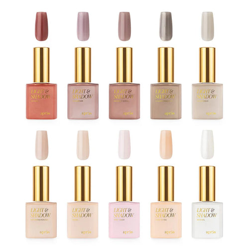 Apres - Light & Shadow Sheer Gel Couleur Collection 10ml - Winter (#701 - #710)
