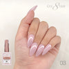 Cre8tion Gel Collection - Overlay/ Brush on Builder 0.5oz 45 Colors