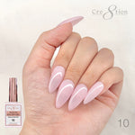 Cre8tion Gel Collection - Overlay/ Brush on Builder 0.5oz 45 Colors