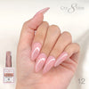 Cre8tion Gel Collection - Overlay/ Brush on Builder 0.5oz 45 Colors