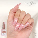 Cre8tion Gel Collection - Overlay/ Brush on Builder 0.5oz 45 Colors
