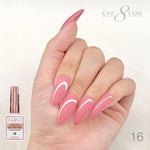 Cre8tion Gel Collection - Overlay/ Brush on Builder 0.5oz 45 Colors