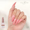 Cre8tion Gel Collection - Overlay/ Brush on Builder 0.5oz 45 Colors