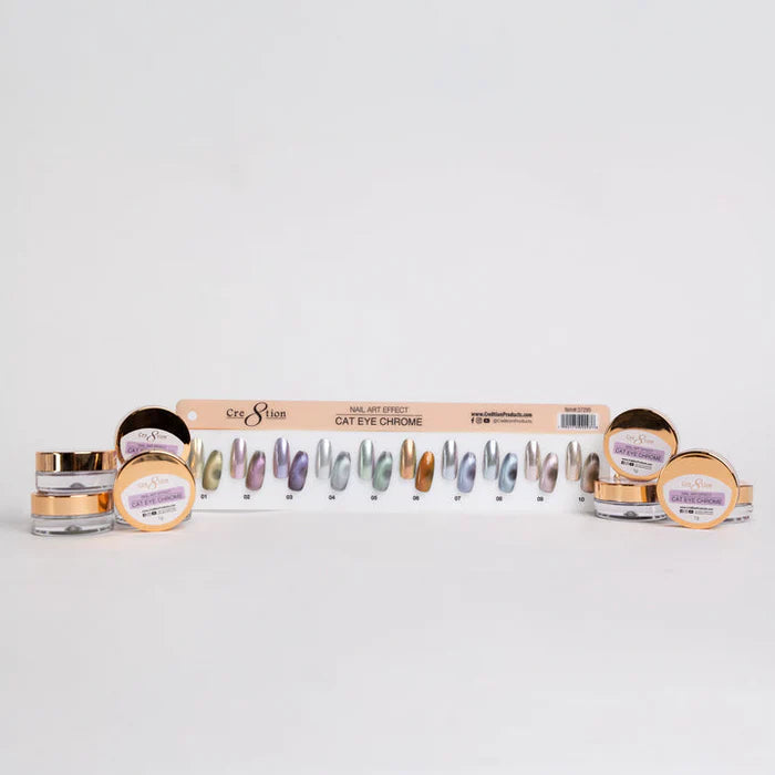 Cre8tion Cat Eye Chrome Nail Art 1g