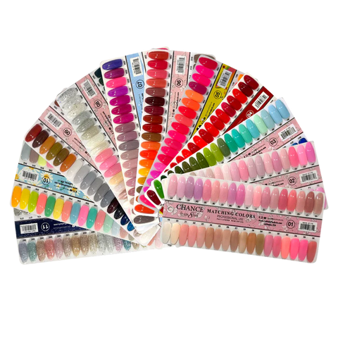 Chance Gel Color Chart 396 colors - Pick 1 (1-11) – Skylark