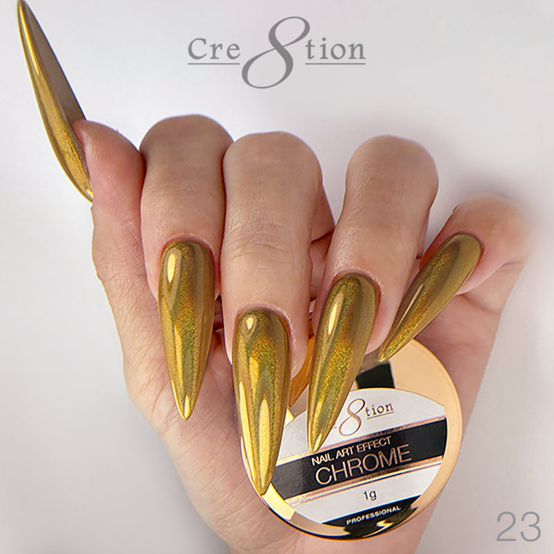 Cre8tion Chrome Nail Art Effect 1g - 23 Chameleon Chrome Metallic