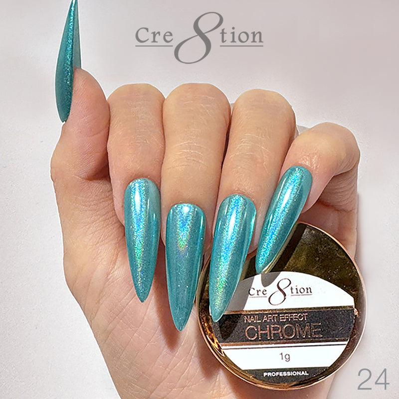 Cre8tion Chrome Nail Art Effect 1g - 24 Chameleon Chrome Metallic