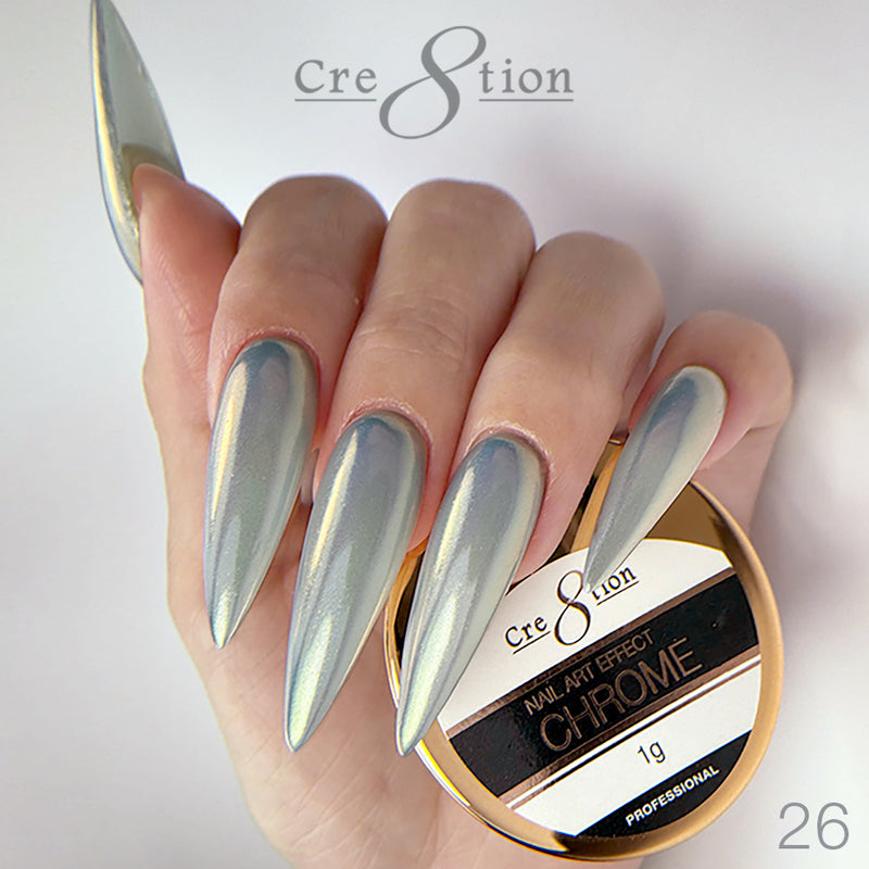 Cre8tion Chrome Nail Art Effect 1g - 26 Chameleon Chrome Metallic