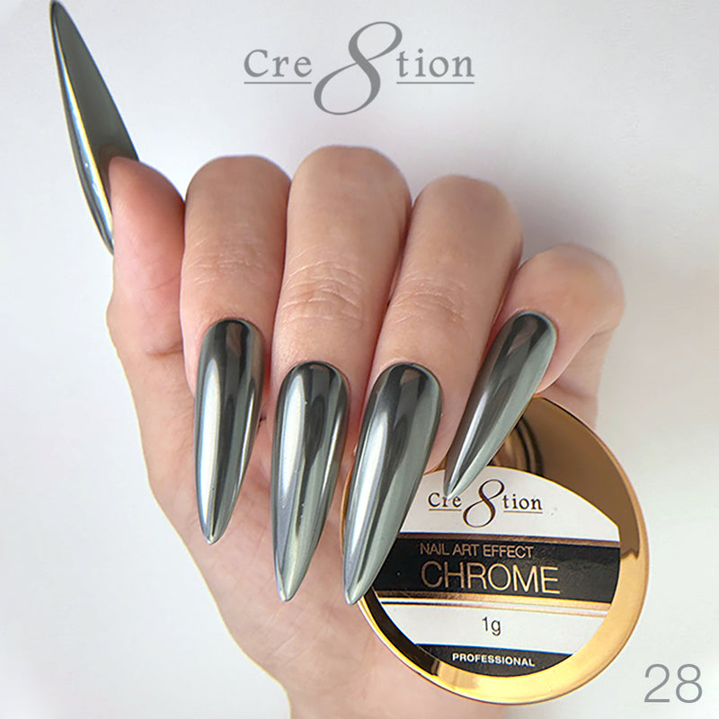 Cre8tion -  Chrome Nail Art Effect 28 - 1g