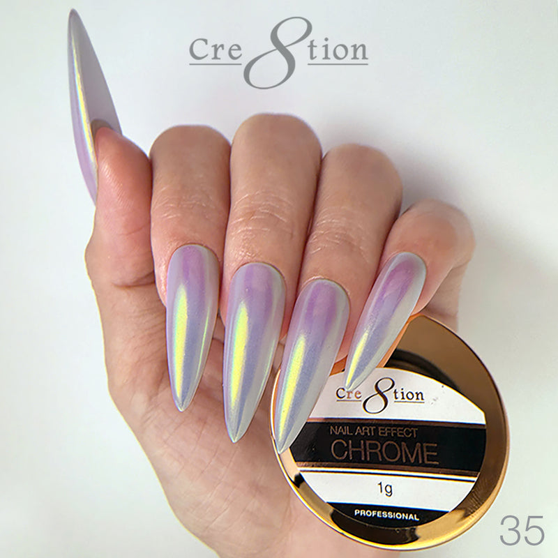 Cre8tion -  Chrome Nail Art Effect 35 - 1g