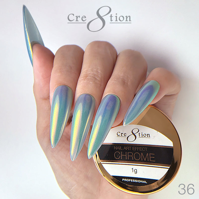 Cre8tion -  Chrome Nail Art Effect 36 - 1g