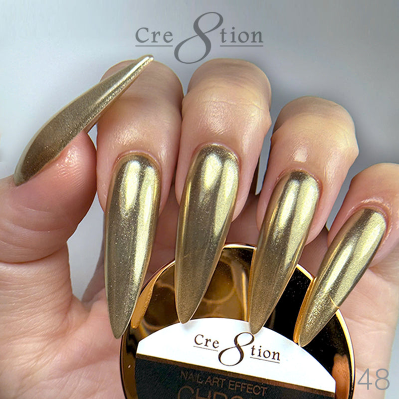 Cre8tion -  Chrome Nail Art Effect 48 - 1g