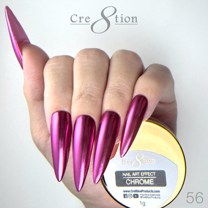 Cre8tion -  Chrome Nail Art Effect 56 - 1g