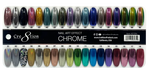 Cre8tion Color Chart - Nail Art Effect Chrome