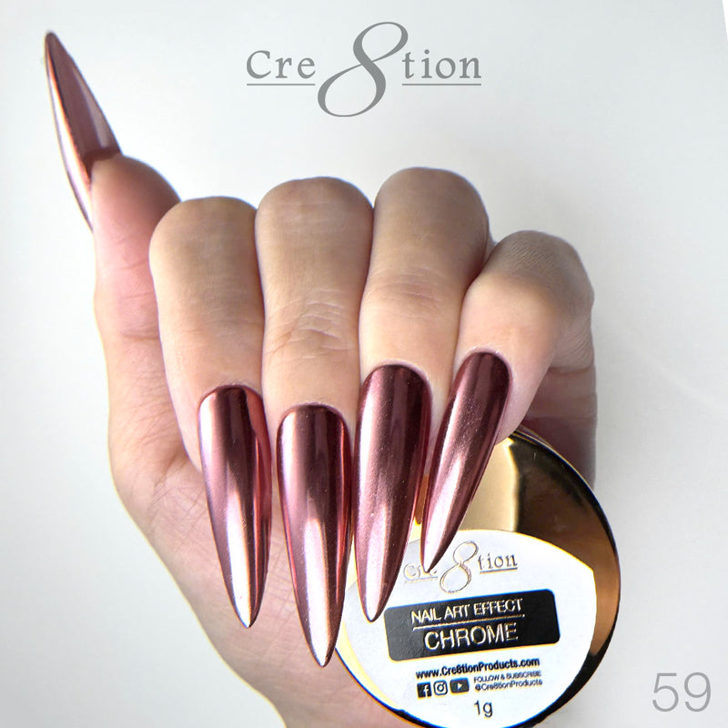 Cre8tion -  Chrome Nail Art Effect 59 - 1g