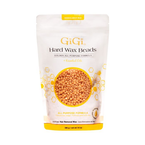 Gigi Hard Wax Beads Golden All Purpose Formula 14oz 24 pcs./case