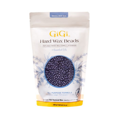 Gigi Hard Wax Beads Infused with Relaxing Lavender 14oz 24 pcs./case