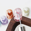 Cat Eye Heart Magnet