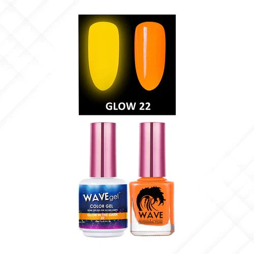 Wavegel Matching Duo 0.5oz - Glow in The Dark - 22