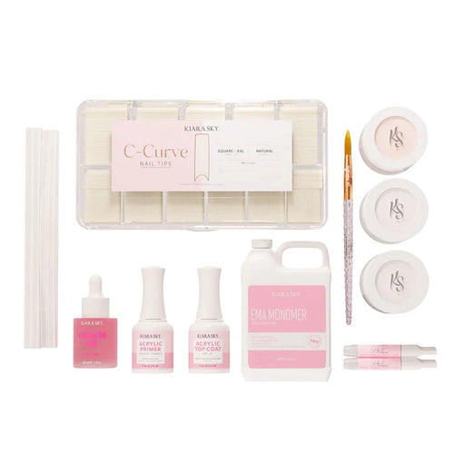 Kiara Sky - Acrylic Nail Kit - 14 Piece Kit