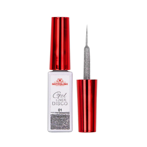 NotPolish Gel Liner Kit 12pcs - Disco