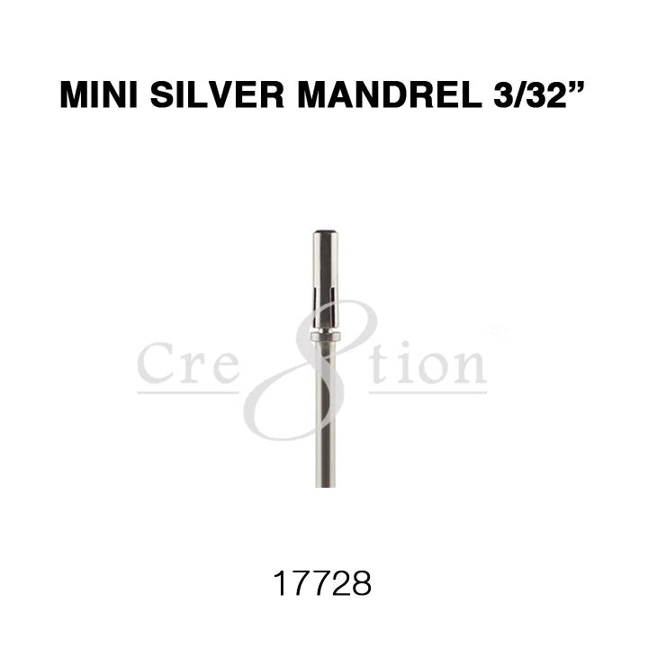 Cre8tion Mini Silver Mandrel 3/32