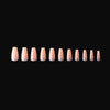 Apres Neutrals Gel - X Nail Chloe Natural Coffin Short Box Of 150pcs