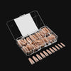 Apres Neutrals Gel - X Nail Alex Sculpted Coffin Long Box Of 150pcs