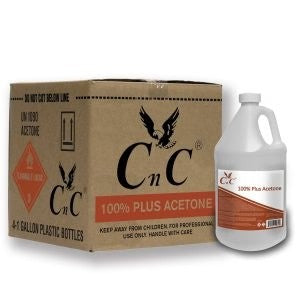 CnC Acetone 100% - 1 Gallon - Pallet of 60 Cases