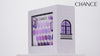 Chance Purple Vanity Collection 0.5oz - 18 Colors w/ 1 Counter Display & 6 Chance No Wipe Top Coat 0.5oz