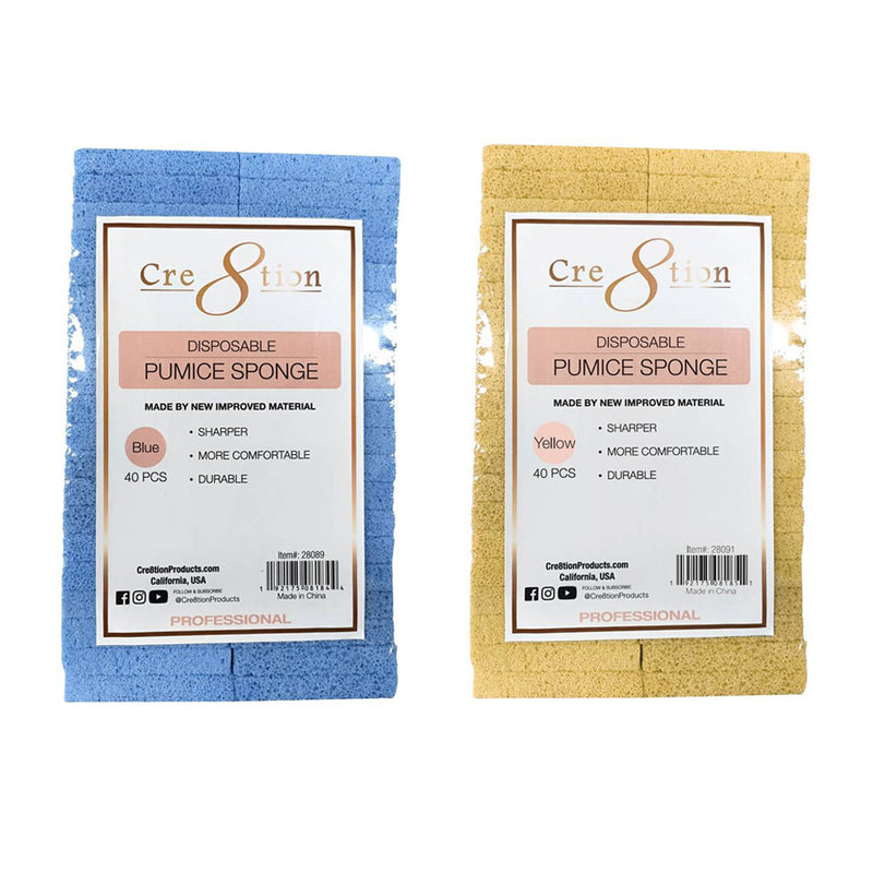 Cre8tion Disposable New Sharper Pumice Sponge