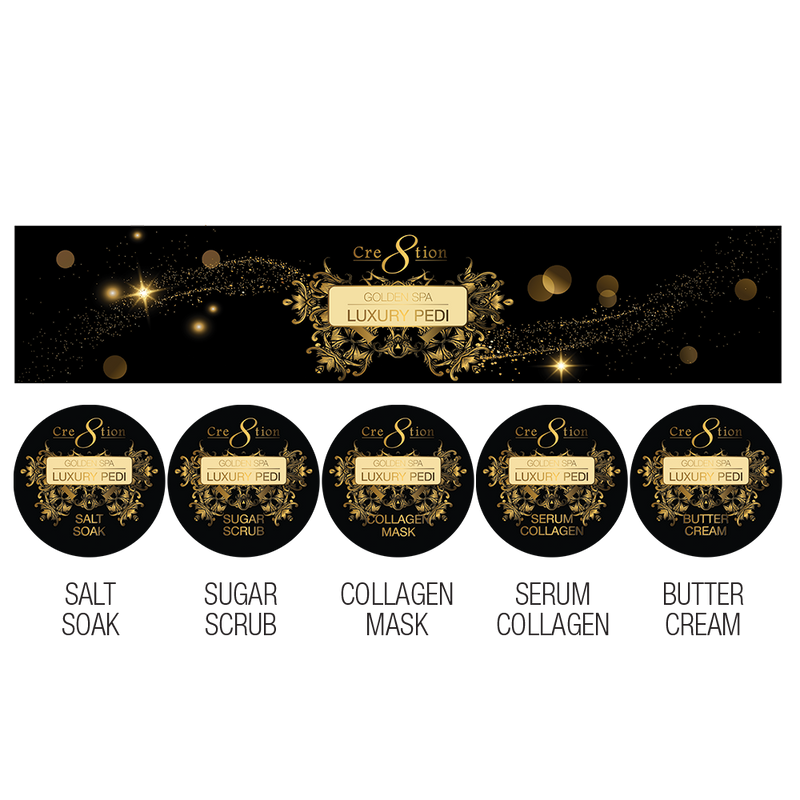 Cre8tion Luxury Golden Pedicure Spa