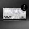 SOFGEL SOFTIPS PRO™ XII Standard Coffin Extra Long (Box of 360pcs)