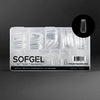 SOFGEL SOFTIPS PRO™ XII Standard Tapered Square Long (Box of 500pcs)