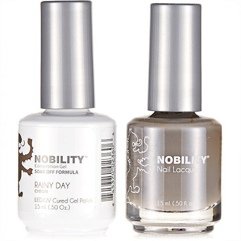 Nobility Gel Polish & Nail Lacquer, Rainy Day - NBCS042