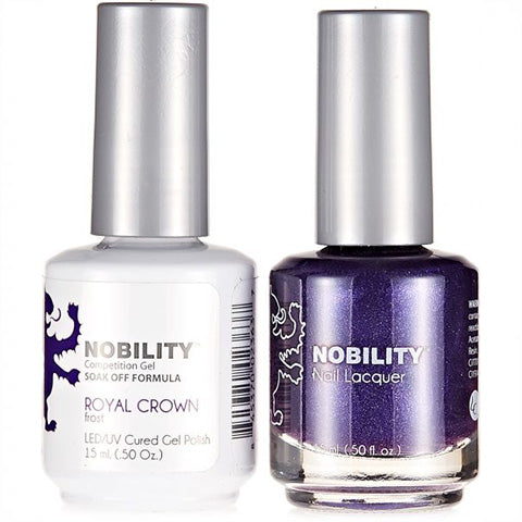 Nobility Gel Polish & Nail Lacquer, Royal Crown - NBCS045